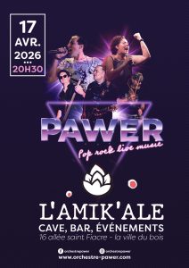 'Amik'ale Pawer en concert à l'Amik'ale
